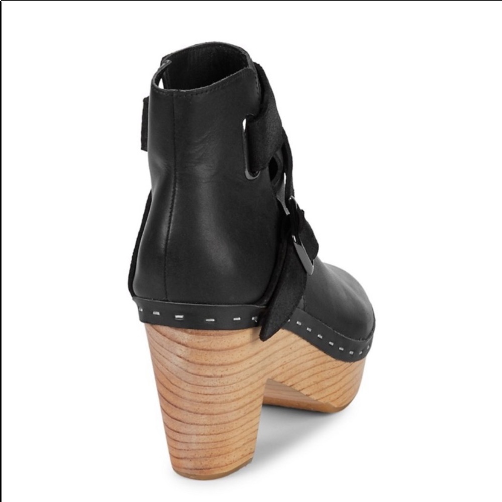 Free People Bungalow Clogs in Black - Picture 7 of 8